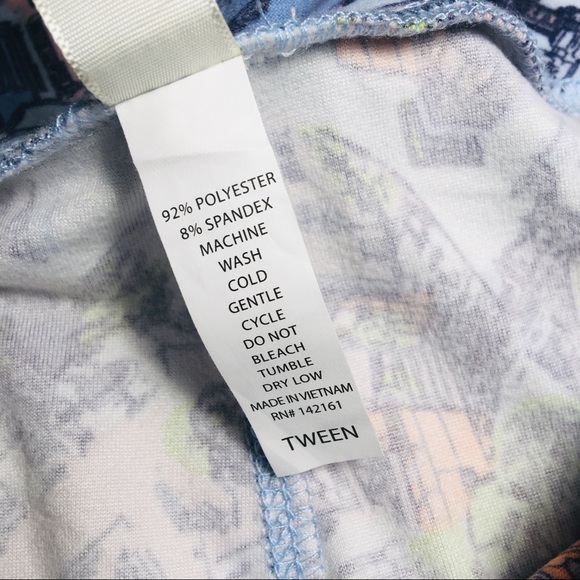 LULAROE CITYSCAPE VINTAGE VENICE LEGGINGS - Picture 6 of 6